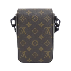 Túi đeo vai Louis Vuitton Monogram Macassar S-Lock Vertical Wearable Wallet M81522 - Hàng hiệu Chính hãng 768236