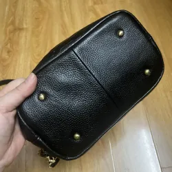 Balo nữ mini 20x25x12 da thật 2hand 996736