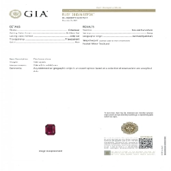 Nhẫn Ruby PT900 1.52CT xuất xứ từ Myanmar 671968