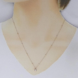 K10 Ba màu Kim cương Dây chuyền 0.10CT - Hàng hiệu Chính hãng 861481