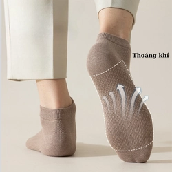 Combo 6 đôi tất nam cổ ngắn 331182