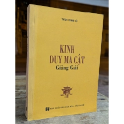KINH DUY MA CẬT GIẢNG GIẢI - THÍCH THANH TỪ 172978