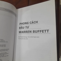 Robert G. Hagstrom - PHONG CÁCH ĐẦU TƯ Warren Buffett 540716
