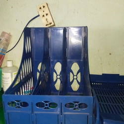 Kệ tài liệu 3 ngăn tháo lắp và khay đựng tài liệu 2 ngăn 493395
