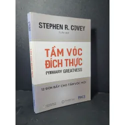 [Sách Cũ SCGR] Tầm vóc đích thực mới 80% bẩn bìa, ố nhẹ, highlight, có chữ viết 2018 Stephen R. Covey HCM2205 KỸ NĂNG