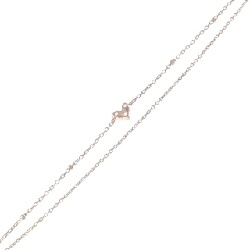 4゜C Heart Sapphire Bracelet - Hàng hiệu Authentic 847638