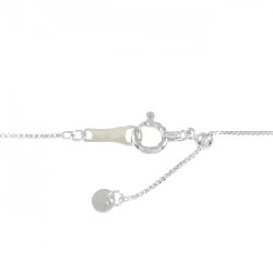 K18WG Dây chuyền kim cương chéo 0.30CT - Hàng hiệu Chính hãng 863093