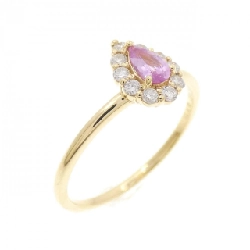 Nhẫn Sapphire K18YG 0.44CT