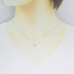 Dây chuyền kim cương K18YG 0.10CT - Hàng hiệu Chính hãng 860171