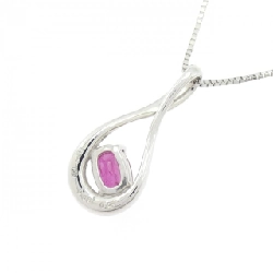 Dây chuyền ruby PT900/PT850 0.65CT - Hàng hiệu Authentic 859837