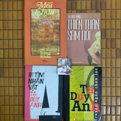 Tạ Duy Anh Mối chúa, Thiên thần sám hối, Đi tìm nhân vật, Truyện ngắn chọn lọc