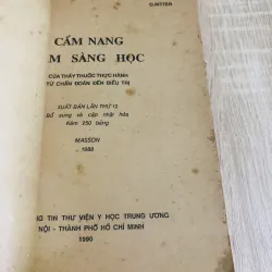 CẨM NANG LÂM SÀNG HỌC (T4) 1013027