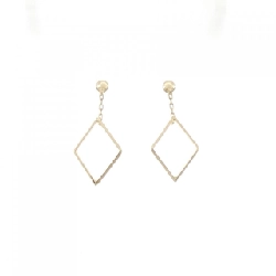 K18YG Bông tai - Hàng hiệu Authentic