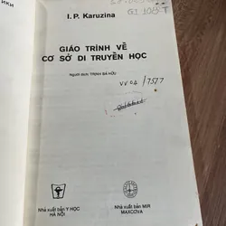 Giáo trình về cơ sở di truyền học, Trịnh Bá Hữu dịch 594326