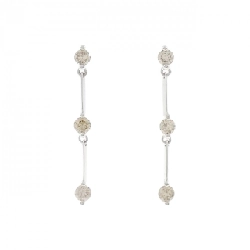 Bông tai kim cương K18WG 1.00CT - Hàng hiệu Chính hãng