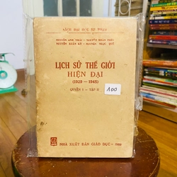 Lịch sử thế giới  hiện đại ( 1929-1945) Quyển I - tập II 223414