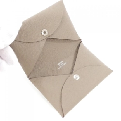 【Sản phẩm chưa sử dụng】Thẻ đựng thẻ Hermes Calvi 044164CK 624963