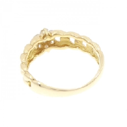 Nhẫn kim cương hoa K18YG 0.36CT 669292