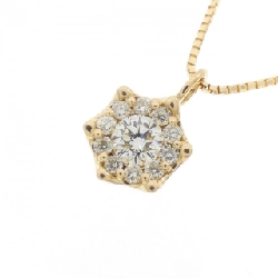 K18YG Dây chuyền kim cương 0.31CT - Hàng hiệu Chính hãng 860744