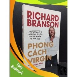(TẶNG BOOKMARK) Phong cách Virgin Richard Baranson mới 90% bẩn nhẹ 2018 RBK.ASB1809