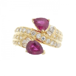 Nhẫn Ruby 750YG 1.36CT - Hàng hiệu Chính hãng 847431