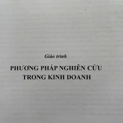 PHƯƠNG PHÁP NGHIÊN CỨU TRONG KINH DOANH 702168