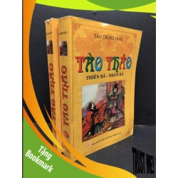 (TẶNG BOOKMARK) Bộ 2 tập (1, 2) Tào Tháo mới 70% ố ẩm 2010 RBK2809 Tào Trọng Hoài VĂN HỌC