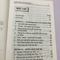 DƯỠNG SINH CHO MỌI NGƯỜI  - 194 trang, nxb: 1997 360415