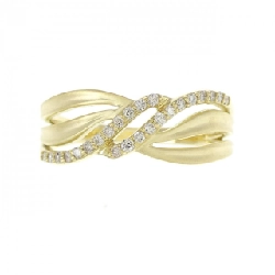 Nhẫn kim cương K18YG 0.12CT - Hàng hiệu Chính hãng 856479