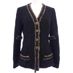 Jacket không cổ CHANEL P38673V29212