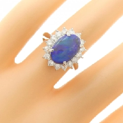 Nhẫn opal đen PT900 2.94CT 669641