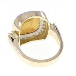 K18YG/Vàng nguyên chất/PT900 Nhẫn kim cương 0.24CT - Hàng hiệu Chính hãng 855428