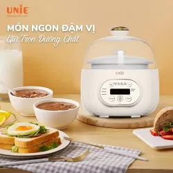 Nồi nấu chậm UNIE USC102W – Hẹn giờ 12 tiếng & 4 chế độ nấu tiện lợi 798086