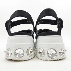 Giày sandal nền cao MIU MIU 5X996C 656241