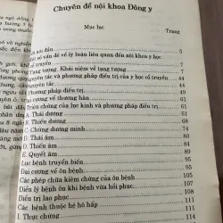 Chuyên đề nội khoa y học cổ truyền - 640 trang - sách y  788961