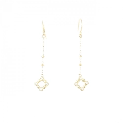 K18YG Bông tai kim cương 0.08CT - Hàng hiệu Chính hãng