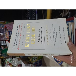 12 quy luật cuộc đời - Peterson 2020 mới 80% ố có gạch, highlight (Kỹ năng sống) HCM1804