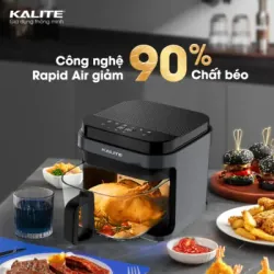 Nồi Chiên Không Dầu KALITE KL6000 – 6L 🌟 Giòn Nhanh – Ngon Khỏe Mỗi Ngày 714195