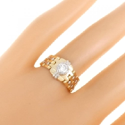 Nhẫn kim cương K18YG/PT 0.29CT - Hàng hiệu Chính hãng 856211