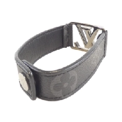 Vòng tay Louis Vuitton Monogram Eclipse Braclet Hockenheim 21cm M6295D 624550