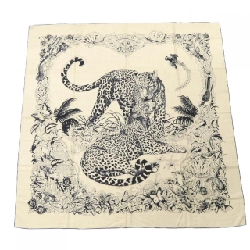 HERMES JUNGLE LOVE Khăn choàng - Hàng hiệu Authentic