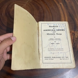 II Handbook Of American Idioms And Idiomatic Usage - 1953 463211