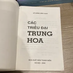 CÁC TRIỀU ĐẠI TRUNG HOA (XB 2000) 739021