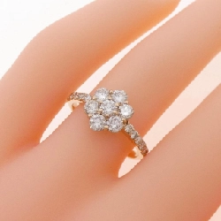 Nhẫn kim cương hoa K18PG 1.00CT 670380