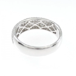 Nhẫn kim cương Pavé 750WG - Hàng hiệu Authentic 851618