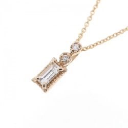 Dây chuyền kim cương K18PG 0.10CT - Hàng hiệu chính hãng 860718