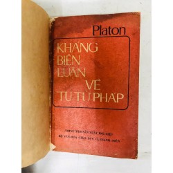 KHÁNG BIỆN LUẬN VỀ TU TỪ PHÁP - PLATON