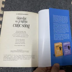 Giáo dục và ý nghĩa cuộc sống - J.krishnamutri (c47) 927102