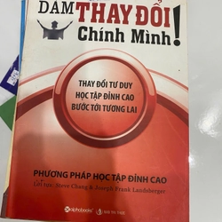 Sách Dám thay đổi chính mình - sách real