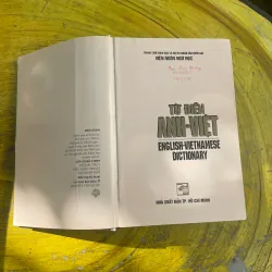 TỪ ĐIỂN ANH - VIỆT ENGLISH- VIETNAMESE DICTIONARY 1997 (a) 730675